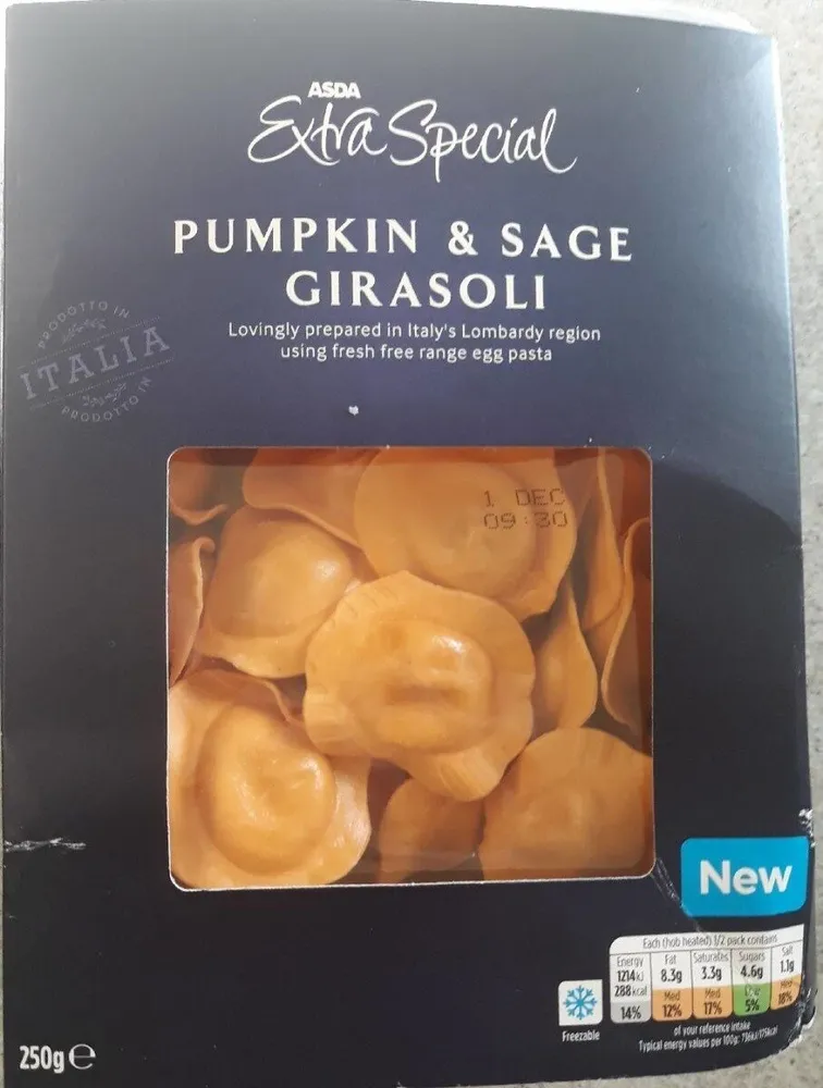 Pumpkin & sauce girasoli