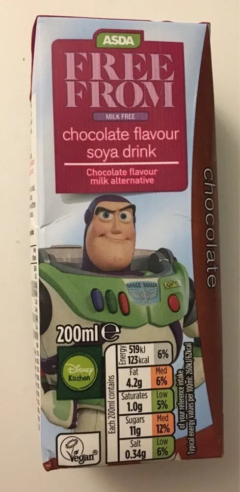 Free From Milk Free Chocolate Flavour Soya Drink