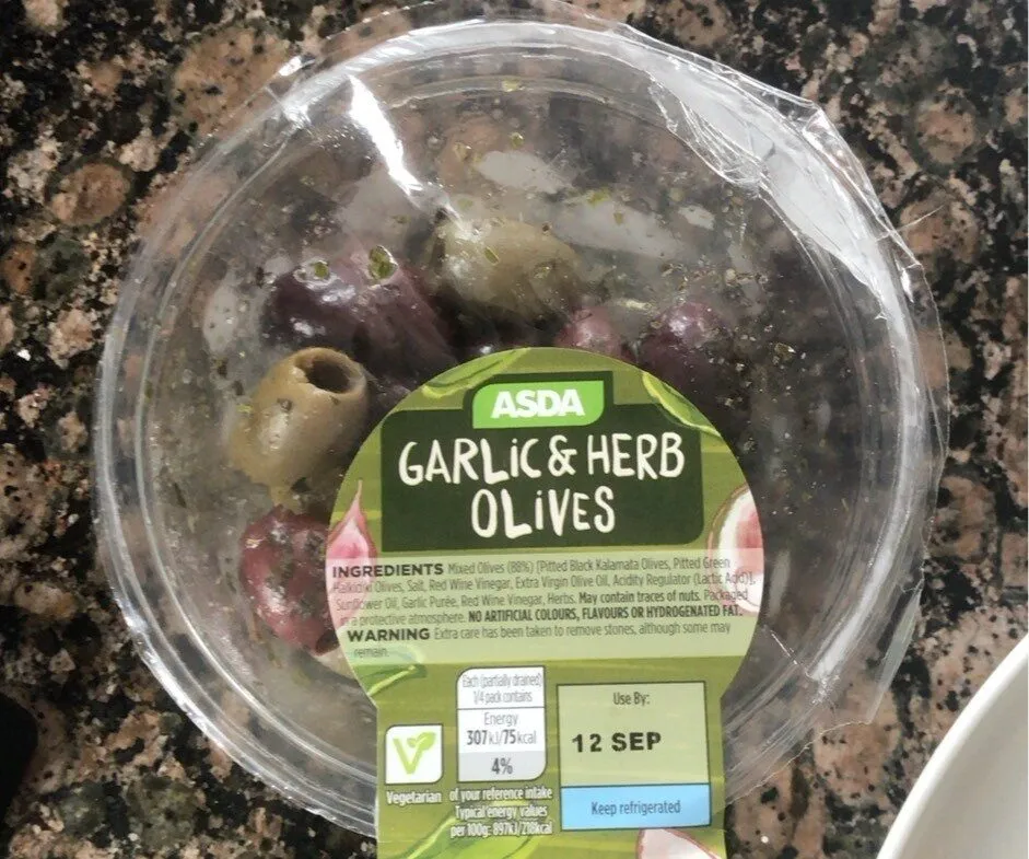 Garlic And Herb Olives