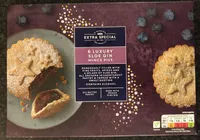 6 luxury sloe gin mince pies