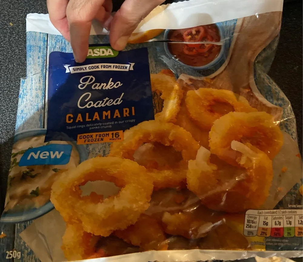 Panko Coated Calamari