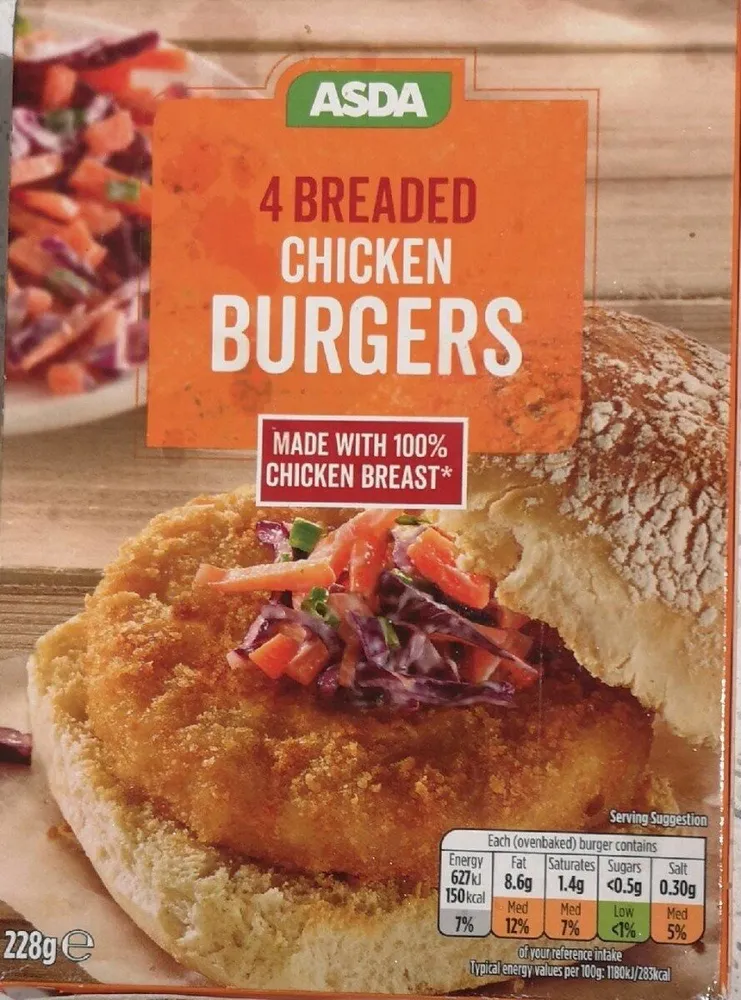 Chicken burgers
