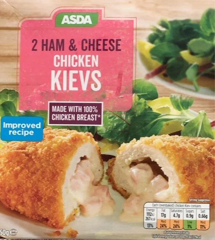 Ham & Cheese Chicken Kievs