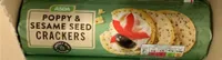 Poppy and Sesame seed crackers