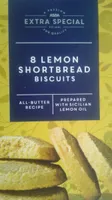 Lemon shortbread biscuits