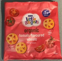 Organic tomato flavoured wheels