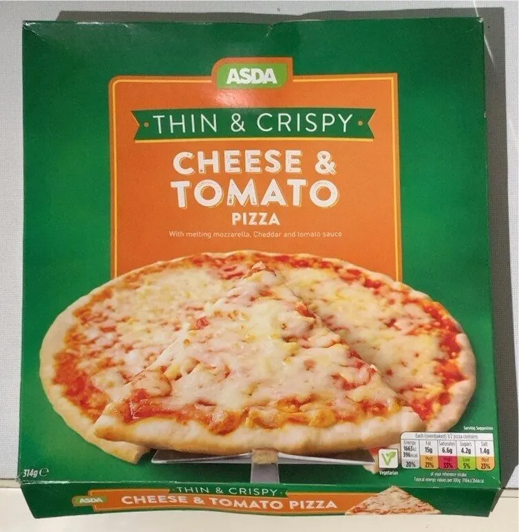 CHEESE & TOMATO PIZZA