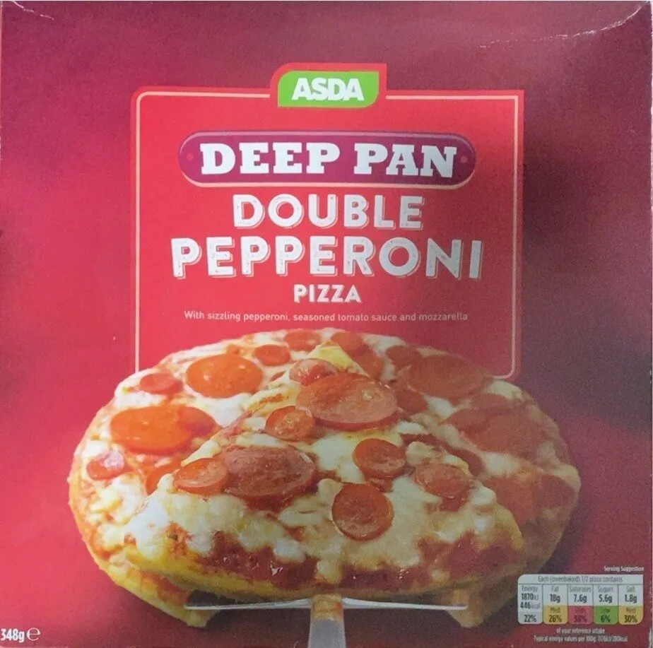 Deep Pan Double Pepperoni Pizza