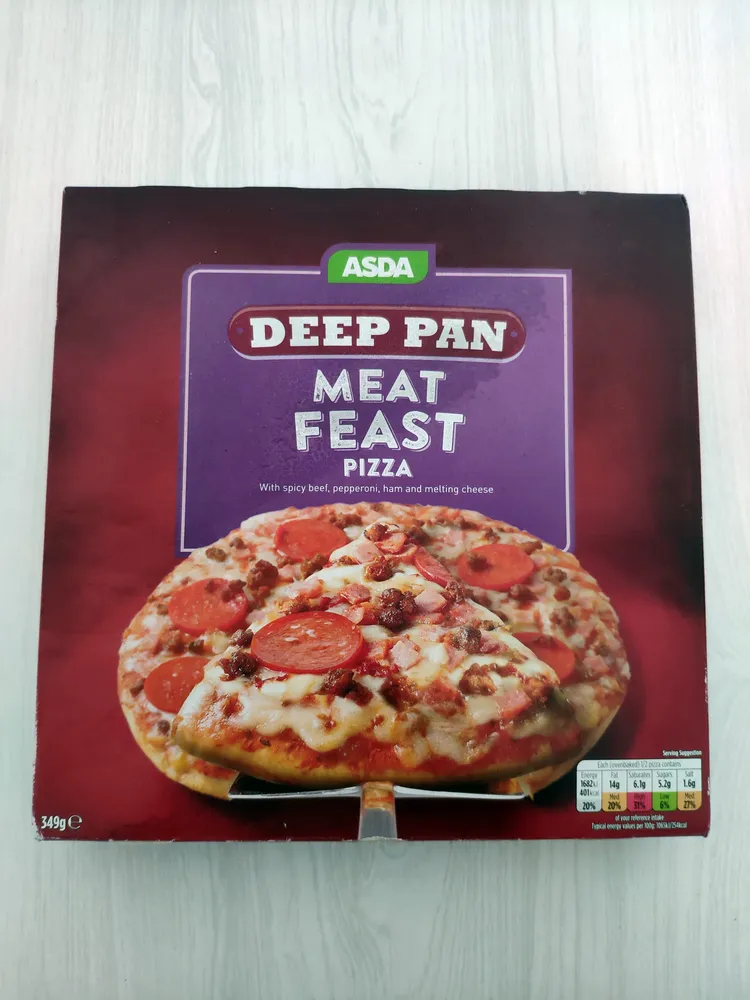 Deep Pan Meat Feast Pizza