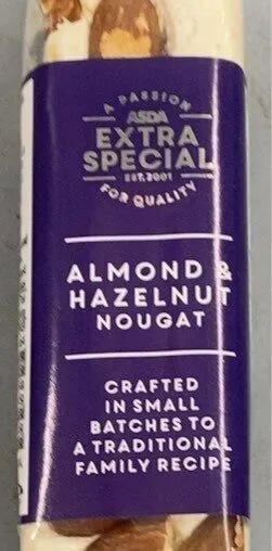 Almond and hazelnut nougat
