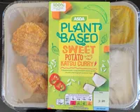 Plant based sweet potato katsu curry