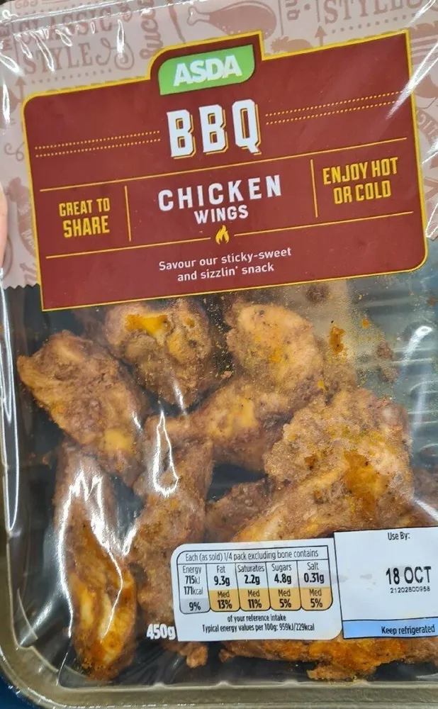 BBQ chicken wings