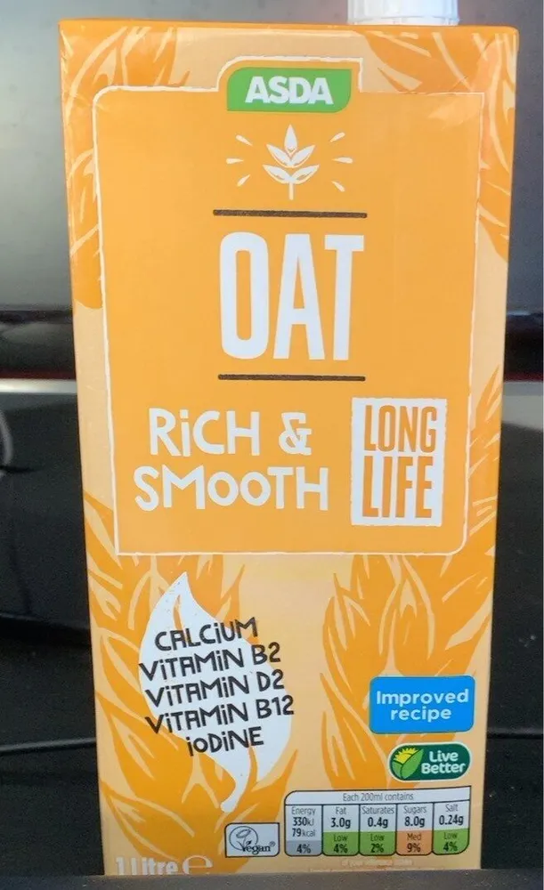 Oat milk rich & smooth - Long life