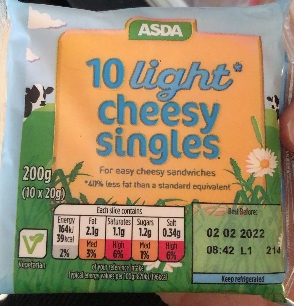 10 Light Cheesy Slices