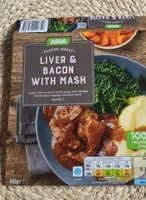 Liver and Bacon with mash