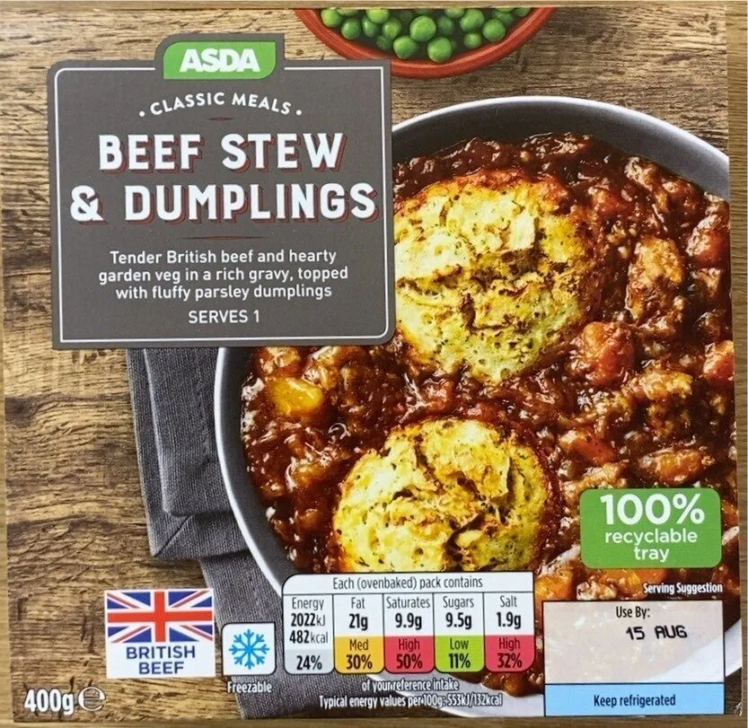 Beef Stew & Dumplings