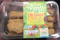 Plant based no-zzarella sticks