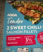ASDA Tender 2 Sweet Chilli Salmon Fillets