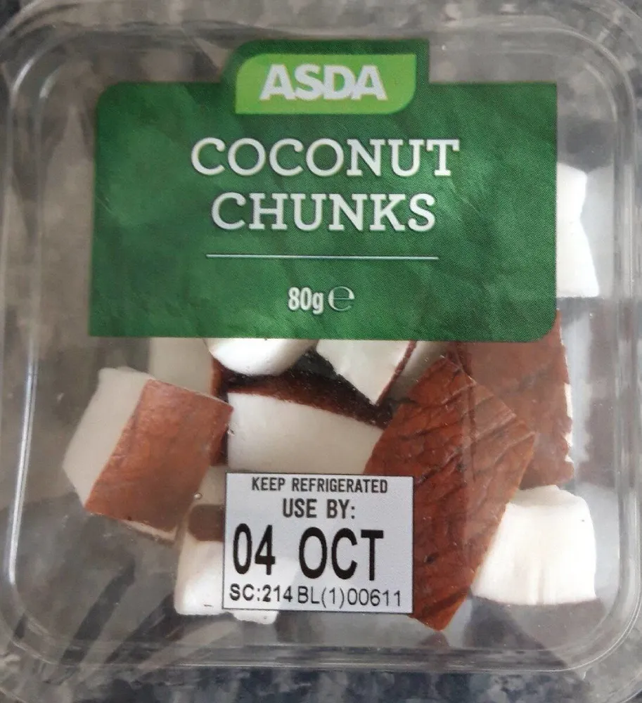 Coconut chunks