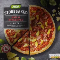 Stonebaked Ham and Pineapple Pizza