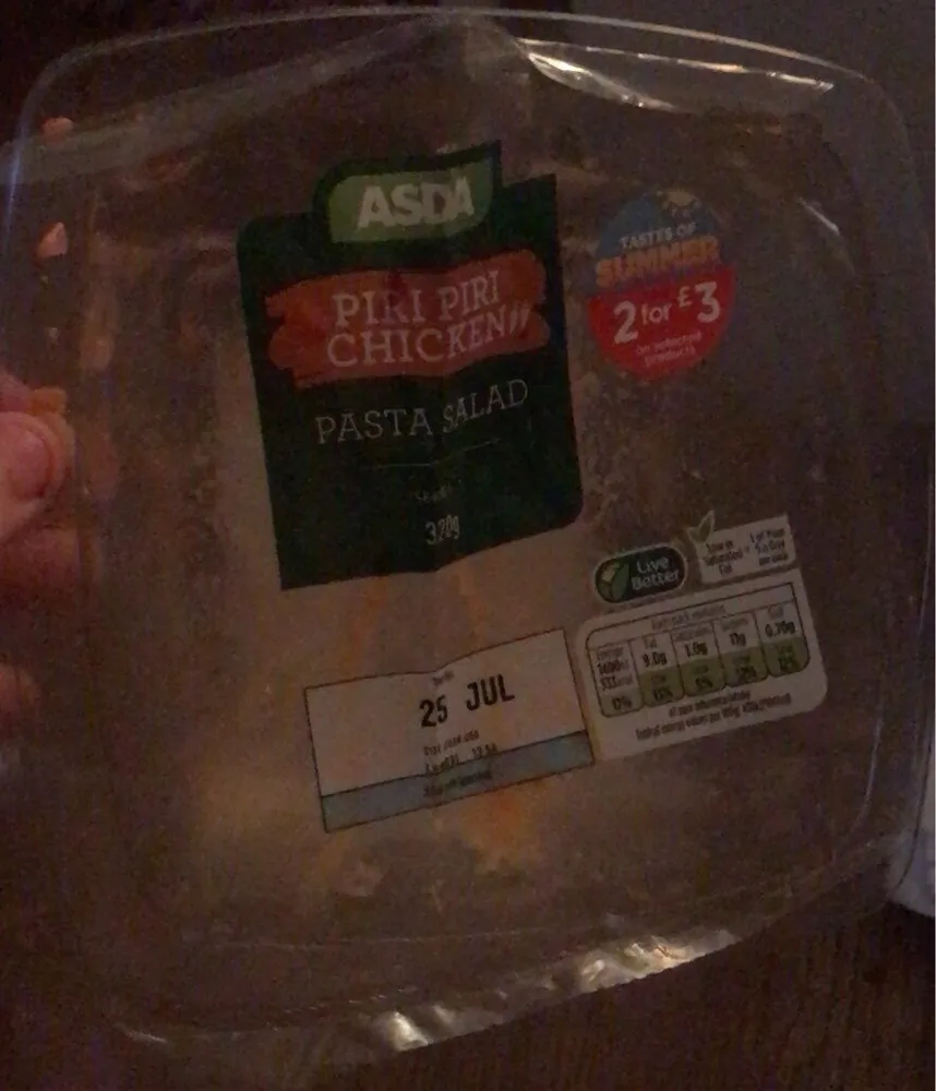 Piri piri chicken salad