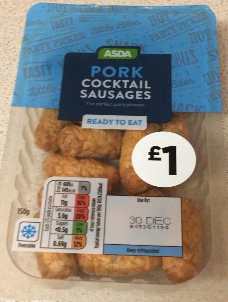 Coctail sausages
