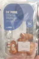 24 pork cocktail sausages