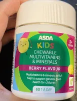 Kids chewable multivitamins