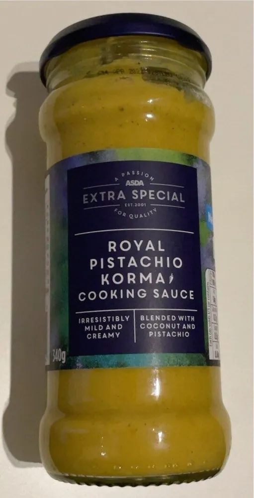 Royal Pistachio Korma Cooking Sauce