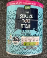 Skip jack tuna steak