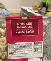Chicken and bacon pasta salad