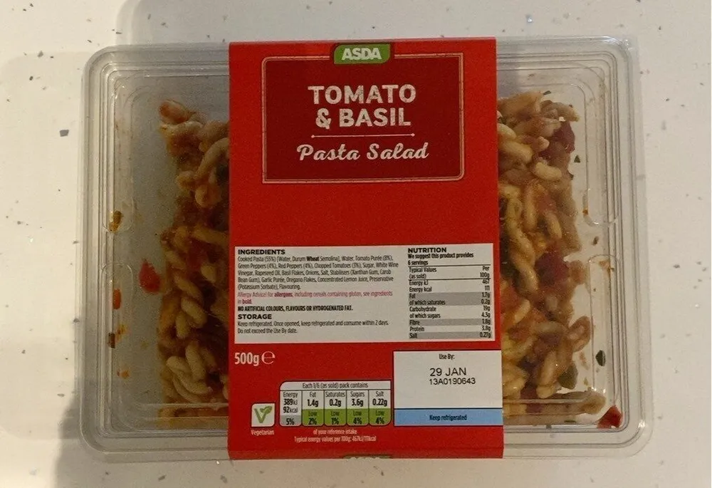Tomato & Basil Pasta Salad