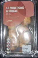 Mini Pork and pickle pies