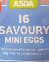 16 Savoury mini eggs