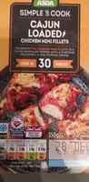 Cajun loaded chicken mini fillets