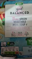 Good Balanced Thai Green Vegetables Meal Soup