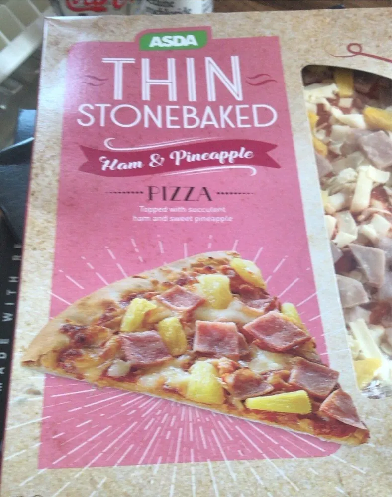 Pizza Ham & Pineapple