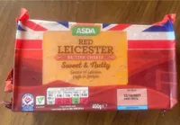 Red leicester sweet and nutty