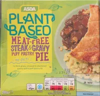 Meat Free Steak & Gravy Pie