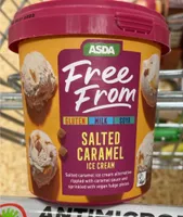 Free from salted caramel ice cream