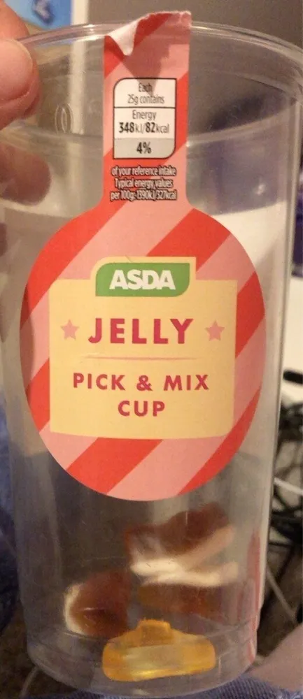 Jelly pick and mix cup
