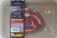 British wagyu ribeye steak