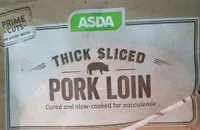 SLICED CURED PORK LOIN Formed, cooked and cured un