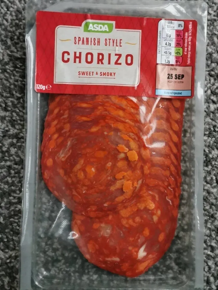 Spanish style chorizo