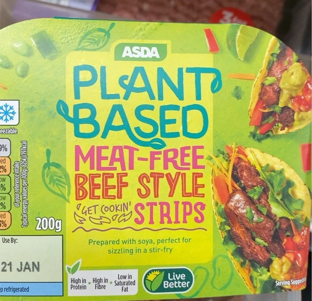 Beef style strips
