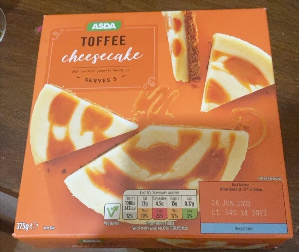 Toffee Cheesecake