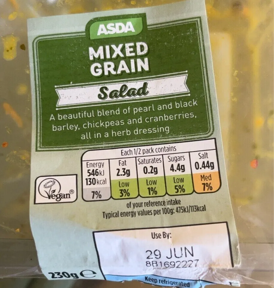 Mixed Grain Salad