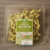 Pesto and pine nut pasta salad