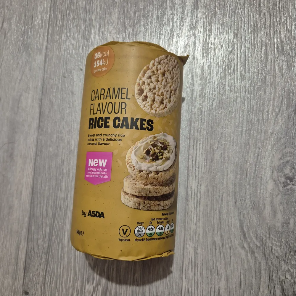 Caramel Flavour Rice Cakes