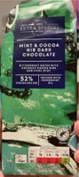 Mint and cocoa nib dark chocolate